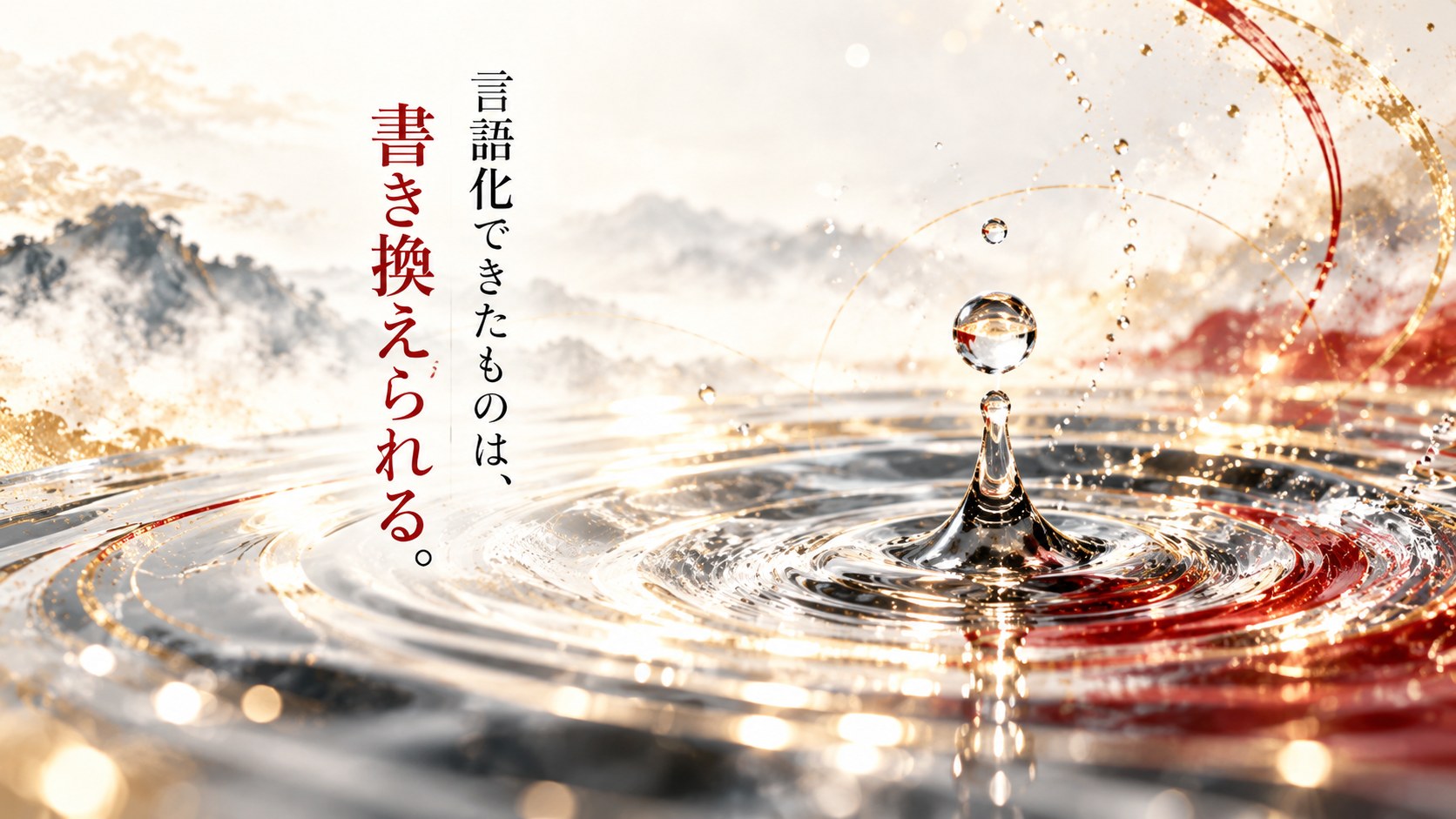 言語化できたものは、書き換えられる。